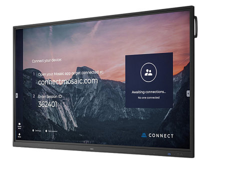 75" Interactive Display NEC MultiSync CB751Q, Infrared Touch