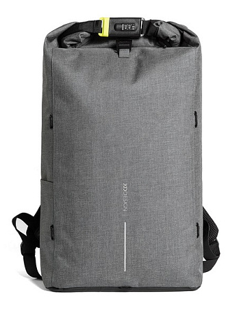Backpack Bobby Urban Lite, anti-theft, P705.502 for Laptop 15.6" & City Bags, Grey