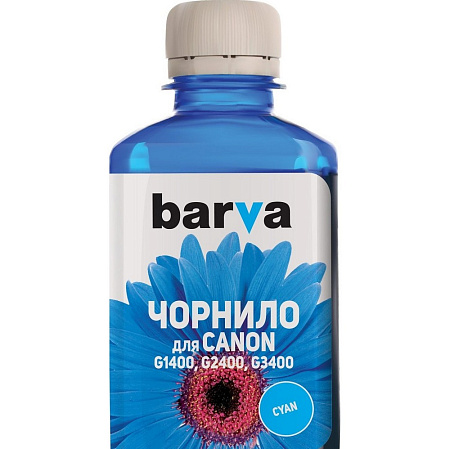 Ink Barva for G series Canon Cyan (GI-490 C) 180gr (G490-504) Ink Barva for G series Canon Cyan (GI-490 C) 180gr (G490-504)