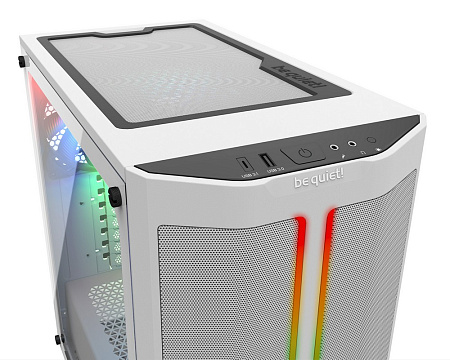 Case ATX be quiet! Pure Base 500 DX, w/o PSU, 3x140mm, 2xARGB Strips, Tempered Glass, Dust filters, 