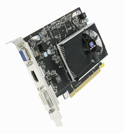 Sapphire Radeon R7 240 2GB DDR3  64Bit 730/1600Mhz, D-Sub, DVI, HDMI,процессоры ,оперативная память, ssd, M2, hdd, кейсы