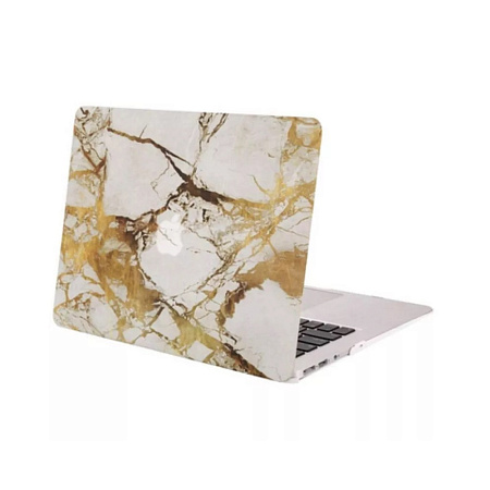 Helmet Hardshell for Macbook Pro 15" (2016/2017), Marble Gold