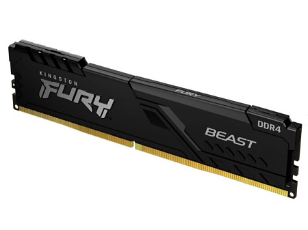 16GB DDR4-3000MHz  Kingston FURY Beast (KF430C15BB1/16), CL15-17-17, 1.35V, Intel XMP 2.0, Black