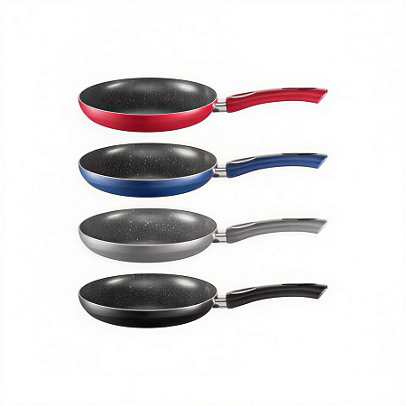 Domotti, Frying Pan, Margaret, Qualum Basic Stone Coating, 24 Cm, Aluminium