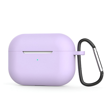 Helmet Case Silicone Airpods Pro, Lilac Helmet Case Silicone Airpods Pro, Lilac