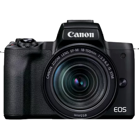 Беззеркальный фотоаппарат Canon EOS M50 Mark II + EF-M 18-150 IS, Чёрный