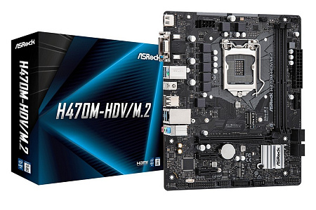 MB S1200 ASRock H470M-HDV/M.2  mATX