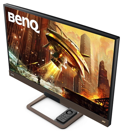 27" BenQ EX2780Q, Grey, AAS-IPS, 2560x1440, 144Hz, FreeSync,5ms,350cd,20M:1,HRDi,HDMI+DP+TypeC,Spkrs