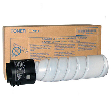 TN-118S Toner f. bizhub 225i 226 215, 12000 pag., A3VW050/A3VW051