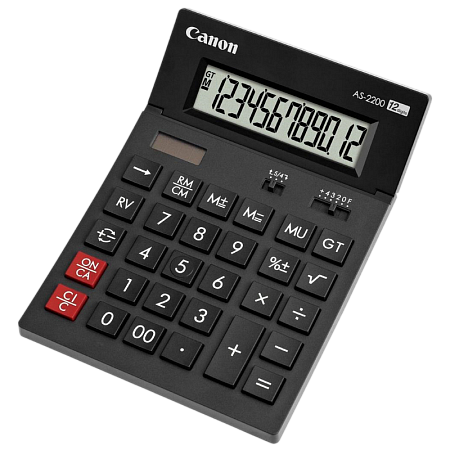 Calculator Canon AS-2200, 12 digit Calculator Canon AS-2200, 12 digit