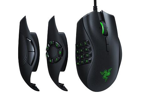 Gaming Mouse Razer Naga Trinity, 16k dpi, 19 buttons, 50G, 450IPS, 120g, Mech.SW, On-Board Memory, R