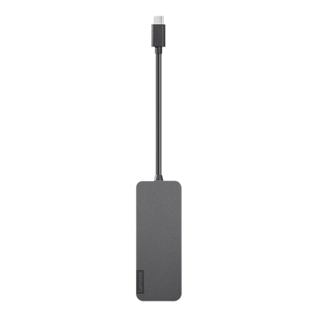 Lenovo USB-C to 4 Port USB-A Hub, Input:USB-C Male , Output:4*USB-A Female (USB3.0), Data rate 5Gbps