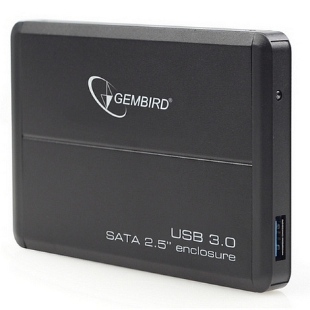 Внешний корпус Gembird EE2-U3S-2, Чёрный (EE2-U3S-2)