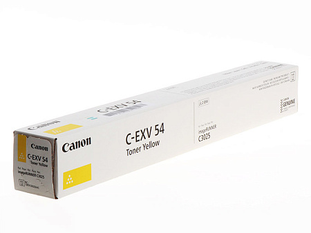 Toner Canon C-EXV54 Yellow (207g/appr. 8.500 pages 5%) for iR C31xx, C30xx
