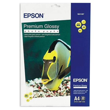 Фото бумага Epson Premium Glossy Photo Paper, A4