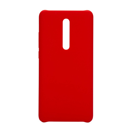 Helmet Case Liquid Silicone Xiaomi Mi 9T, Red