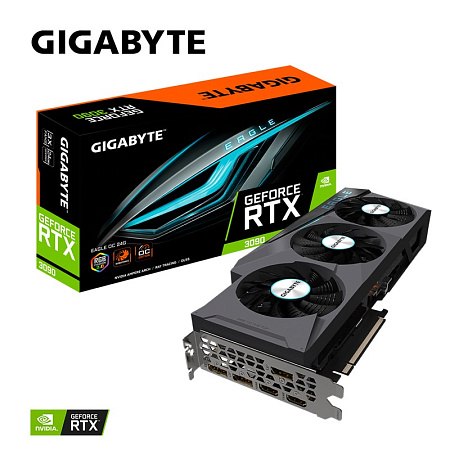 VGA Gigabyte RTX3090 24GB GDDR6X Eagle OC  (GV-N3090EAGLE OC-24GD)