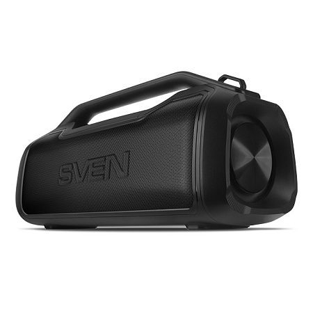 Speakers SVEN "PS-390", 50W, Waterproof (IPx5), TWS, Bluetooth, microSD, 3600mA*h, Black Speakers SVEN "PS-390", 50W, Waterproof (IPx5), TWS, Bluetooth, microSD, 3600mA*h, Black