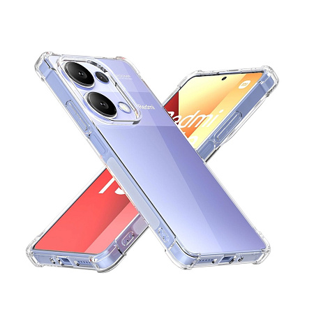 WOO Case Soft TPU Redmi Note 13 Pro 4G, Clear