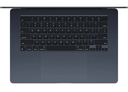 Ноутбук 15,3" Apple MacBook Air A2941, Midnight, M2 with 8-core CPU and 10-core GPU, 16Гб/512Гб, macOS Ventura