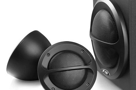 Speakers F&D A111X Black, Bluetooth, USB reader, Remote control, 35w / 13w + 2 x 11w / 2.1