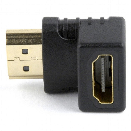 Adapter HDMI  M to HDMI F 90 degrees, Cablexpert "A-HDMI90-FML"