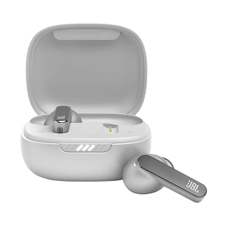  True Wireless JBL  LIVE PRO 2 Silver TWS True Adaptive Noise Cancelling with Smart Ambient