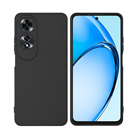 WOO Case Silicone Neo Soft Oppo A60 4G, Black