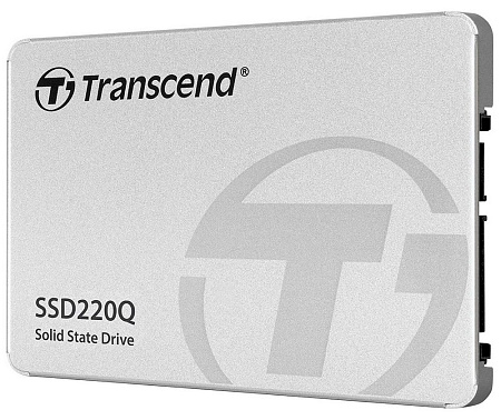 2.5" SATA SSD 2.0TB   Transcend "SSD220Q" [R/W:550/500MB/s, 81K/80K IOPS, SM2259XT, 3D-NAND QLC]