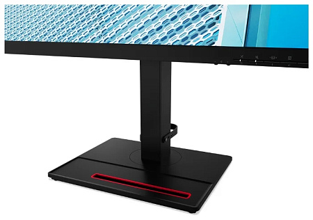 23.8" Lenovo ThinkVision T24v-20, Black (IPS 1920x1080, 4ms, 250cd, HDMI+DP+VGA, WebCam, USB-Hub)