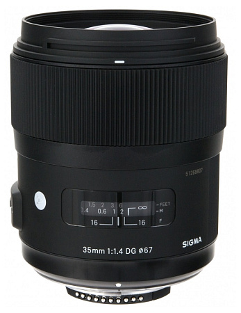 Prime Lens Sigma AF  35mm f/1.4 DG HSM ART F/Sony-A