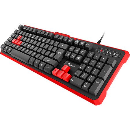 Genesis Keyboard Rhod 110, RU Layout, Red Genesis Keyboard Rhod 110, RU Layout, Red