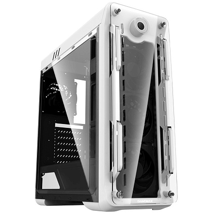 Case ATX GAMEMAX Optical, w/o PSU, 0.5mm, 4x120mm ARGB, Fan controller, Front&Side Transparent panel