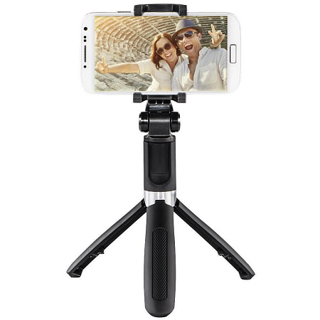 Hama 4316 Selfie-stick Funstand 57 Bluetooth Black