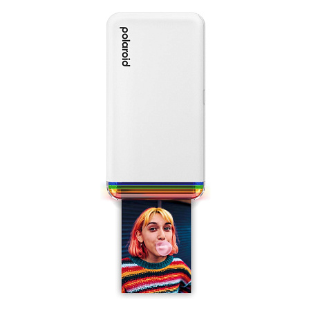 Polaroid Photo Printer Hi-Print 2x3 Gen 2 E-box + Paper Cartridge 40 sheets, White