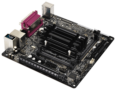 MB ASRock J4005B-ITX (Celeron Dual-Core J4005/2xDDR4 SO-DIMM/2xSATA3, COM Port/LPT Port, Mini-ITX)