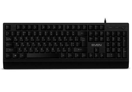 Gaming Keyboard SVEN KB-C7150EL, Multicolored backlit, 12 Fn keys, Black, USB