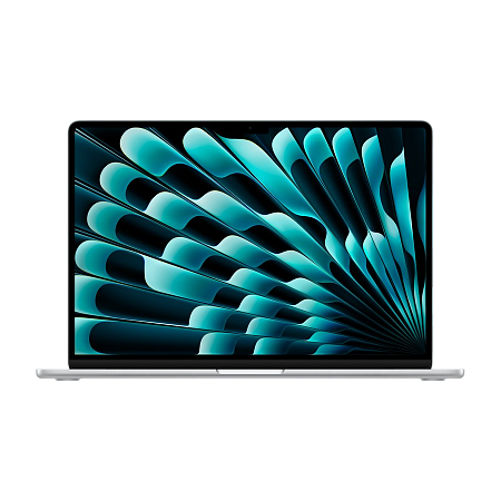Ноутбук 15,3" Apple MacBook Air A2941, Серебристый, M2 with 8-core CPU and 10-core GPU, 8Гб/512Гб, macOS Ventura
