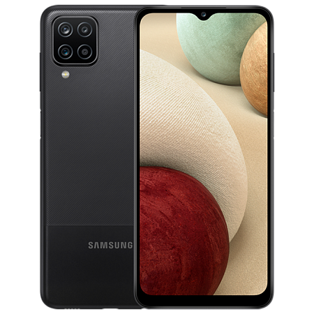Mobile Phone Samsung A12 3/32 Black, iphone, xiaomi, samsung, oppo, чехол, стекло