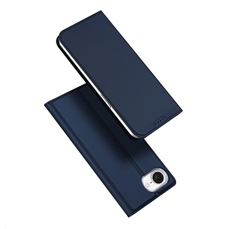 DUX DUCIS Case Flip SkinPro iPhone 16E/iPhone 17E, Blue