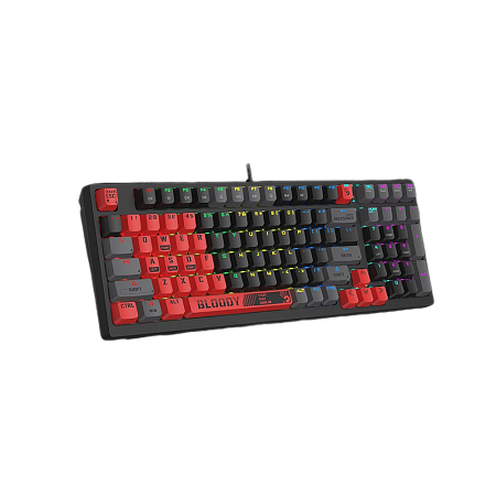 Gaming Keyboard Bloody S98 Sports, Mechanical, BLMS Linear SW, Hot-Swappable, Quiet Typing, 98-Keys,