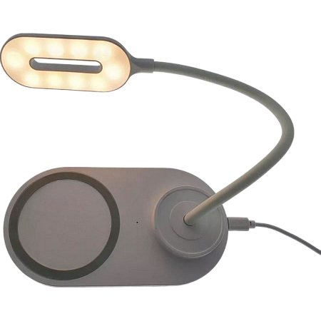 Platinet Desk Lamp Wirless Charger 5W White [45247]