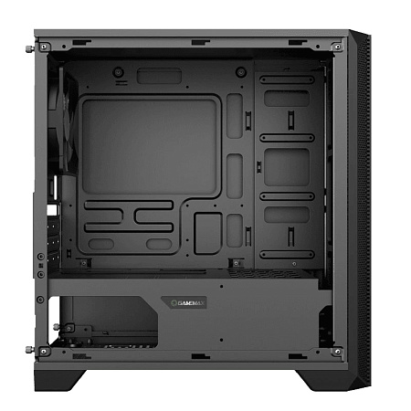 Case mATX GAMEMAX Silent Hill, w/o PSU, 0.6mm, 1x120mm, Sound dampening, 1xUSB3.0, 1xUSB2.0, 2x3.5",