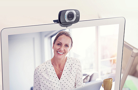 Camera Logitech C615, 1080p/30fps, 2/8 MP, FoV: 78°, Autofocus, Mono mic, 0.95m 