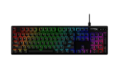 Клавиатура HyperX Alloy Origins PBT, Проводное, Чёрный