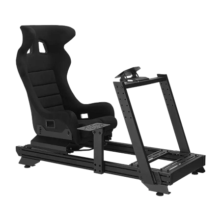 Игровое кресло Lumi LRS16-BS04, Ткань, Чёрный