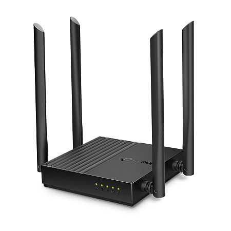 Wi-Fi AC Dual Band TP-LINK Router, "Archer C64", 1200Mbps, Gbit Ports, MU-MIMO