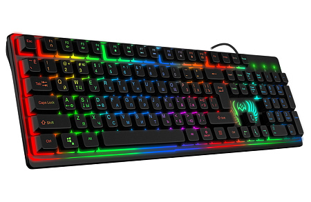 Gaming Keyboard SVEN KB-G8000, Fn keys, Backlight, WinLock, 1.8m, USB, EN/RU, Black