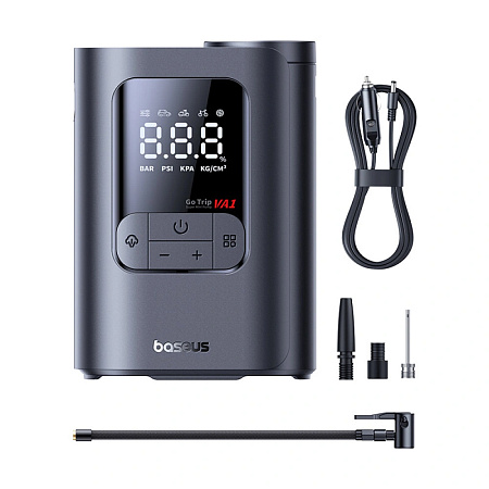 Baseus Mini Wired Inflator, 22-Cylinder, GoTrip VA1 Super, Cosmic Black