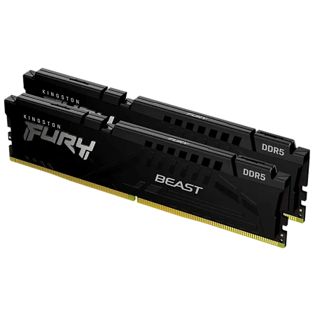 Оперативная память Kingston FURY Beast, DDR5 SDRAM, 5600 МГц, 64Гб, KF556C36BBEK2-64 Оперативная память Kingston FURY Beast, DDR5 SDRAM, 5600 МГц, 64Гб, KF556C36BBEK2-64